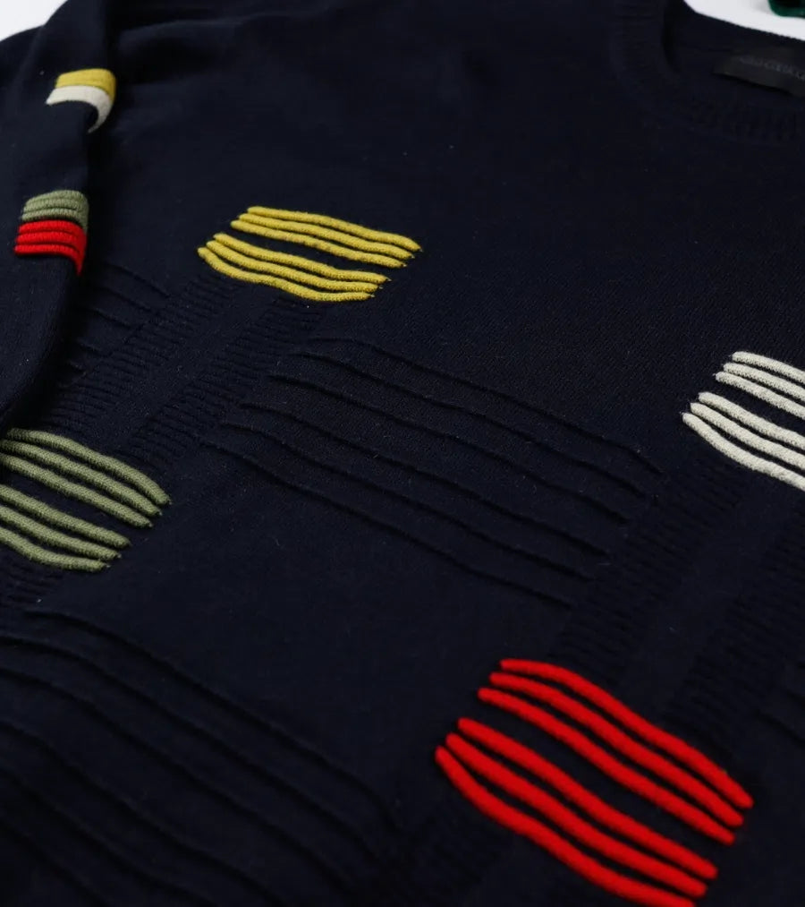 Carlo Colucci Pullover Stripes